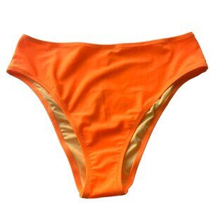 Women's NWT Relleciga Orange/Yellow‎ Bikini Bottoms Size Extra Large